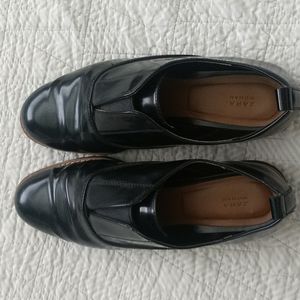 Zara platform loafers, sz 39/8